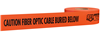 22435 - 3" X 1000' Orange Caution Fiber Optic Below Tape