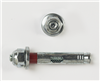 2505J - 1/4 X 5/8 Acorn Nut Sleeve Anchor Zinc - Image 3
