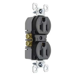 660BKG - SW SP Ac 15A 120V GRD Terminal BK