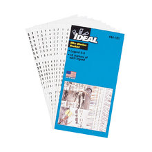 44103 - Wire Marker Booklet, Asst 1-48, 10 Each - Image 3