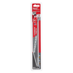 48005542 - 9" 6 Tpi Wrecker + Carbide Teeth Sawzall Blade
