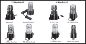490S120R - 120V Red Strobe Light