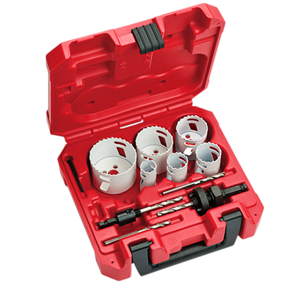 49224095 - Hole Dozer Electricians Hole Saw Kit - 10PC - Image 3