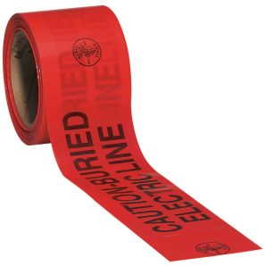 58003 - Caution Tape, Barricade, Red, 1000'