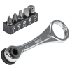65200 - Slim-Profile Mini Ratchet Set, 5PC