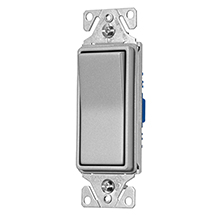 7501W - Switch Decorator SP 15A 120/277V WH