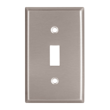 93071B0X1 - Wallplate 1G Toggle STD SS