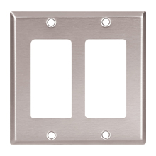 93402B0X1 - Wallplate 2G Decorator STD SS
