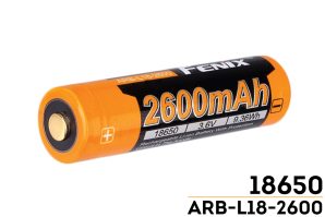 ARBL182600 - 2600MAH Rechargeable 18650 Battery