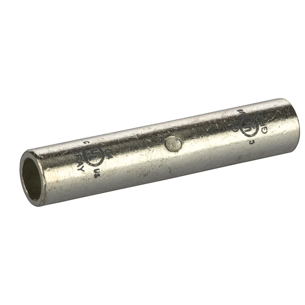 C4 - #4 Cu Long Barrel Compression Butt Splice - Image 3