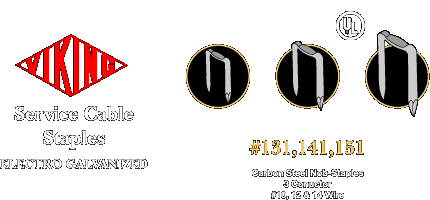 C704304 - Staple 141 P1 Cable Galv - Image 4