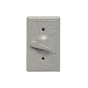CA1GL - 1G Wallplate Vertical Switch Cover W/Handle