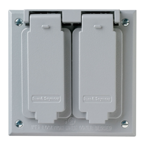 CA262G - 2G Wallplate Two Decor Cover