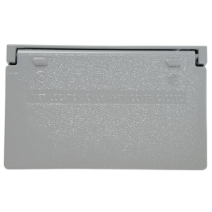 CA26GH - 1G Wallplate Horizontal Decor Cover
