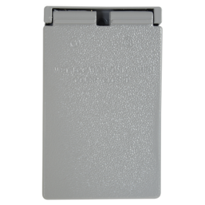 CA8GVFS - Wallplate Vertical Duplex Cover 4screw