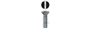FM6321 - #6-32 X 1'' Slotted Flat Head Machine Screw