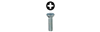 FMDD632112 - #6-32 X 1-1/2'' Phil/SQ Flat Head Machine Screw
