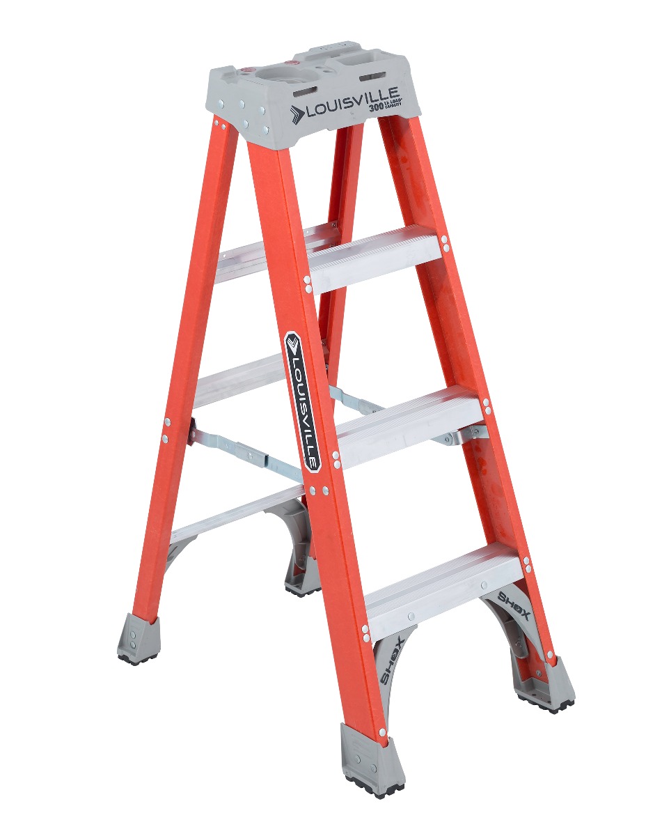 FS1504 - 4' Fiberglass Advent Stepladder Ia - Image 3