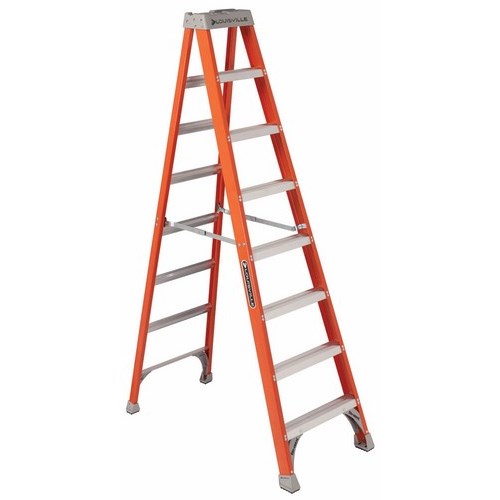 FS1508 - 8' Fiberglass Advent Stepladder Ia - Image 4