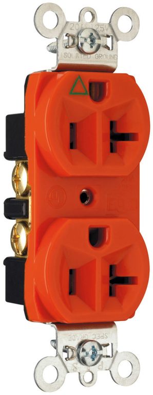 IG5362 - Duplex Recp 20A Commer Isol GRD or