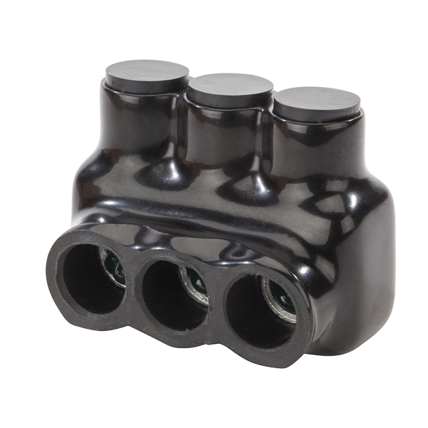 IPL103 - 1/0-#14 3 Pole Polaris Connector Block - Image 3