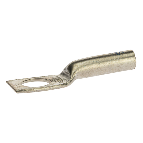 L638 - #6 1-Hole Long Barrel Compression Lug 3/8" Bolt - Image 3
