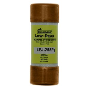 LPJ25SP - 25A 600V TD Dual Elem Class J Fuse