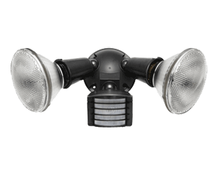 LU300 - 300W Luminator 110 Sensor +2 Floods BRZ - Image 2