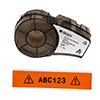 M217505950R - All Weather Vinyl Label Tape W/Ribbon, 0.75" BK/or
