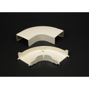 PN05F11FW - NM 90 D. Flat Elbow PN05 Fog WH