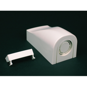 PN10F21FW - NM Entrance End Fitting PN10 Fog WH