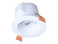 RLS6159FS1EWHDMR - 6" Led Slope Ceiling DM Downlight 27K/3K/35K/4K/5K