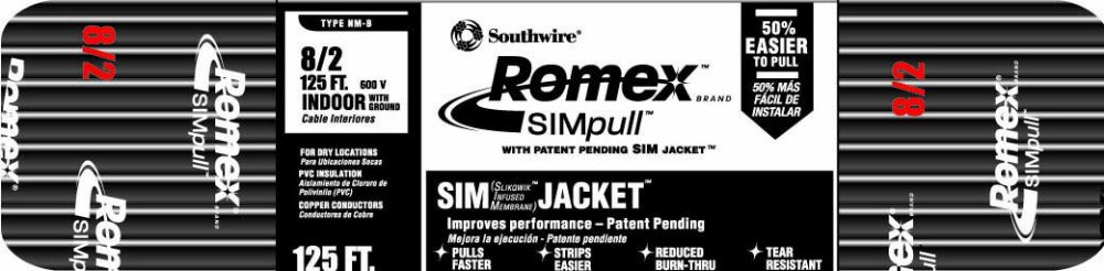 RX82WG125 - 8/2 WG Romex-125' - Image 5