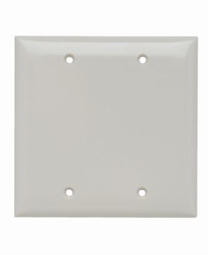 SP23LA - Wallplate 2G Blank La
