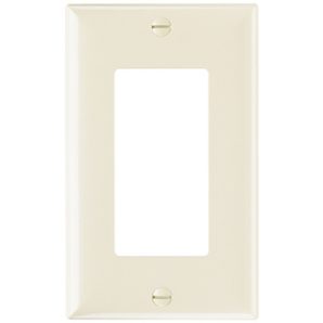 SP262LA - Plastic Wallplate 2G 2SPLEX W/Out Line La
