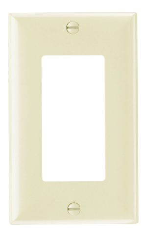 SP26I - Plastic Wallplate 1G Splex W/Out Line Iv