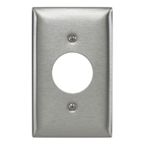 SS7 - Wallplate, 1-G, 1.40", SS