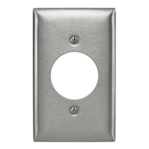 SS720 - Wallplate, 1-G, 1.60", SS