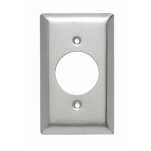 SS720 - Smooth 302SS 1G Power Outlet 1.5625"