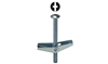 TBC364 - 3/16'' X 4'' Phil/Slot Mushroom Head Toggle Bolt