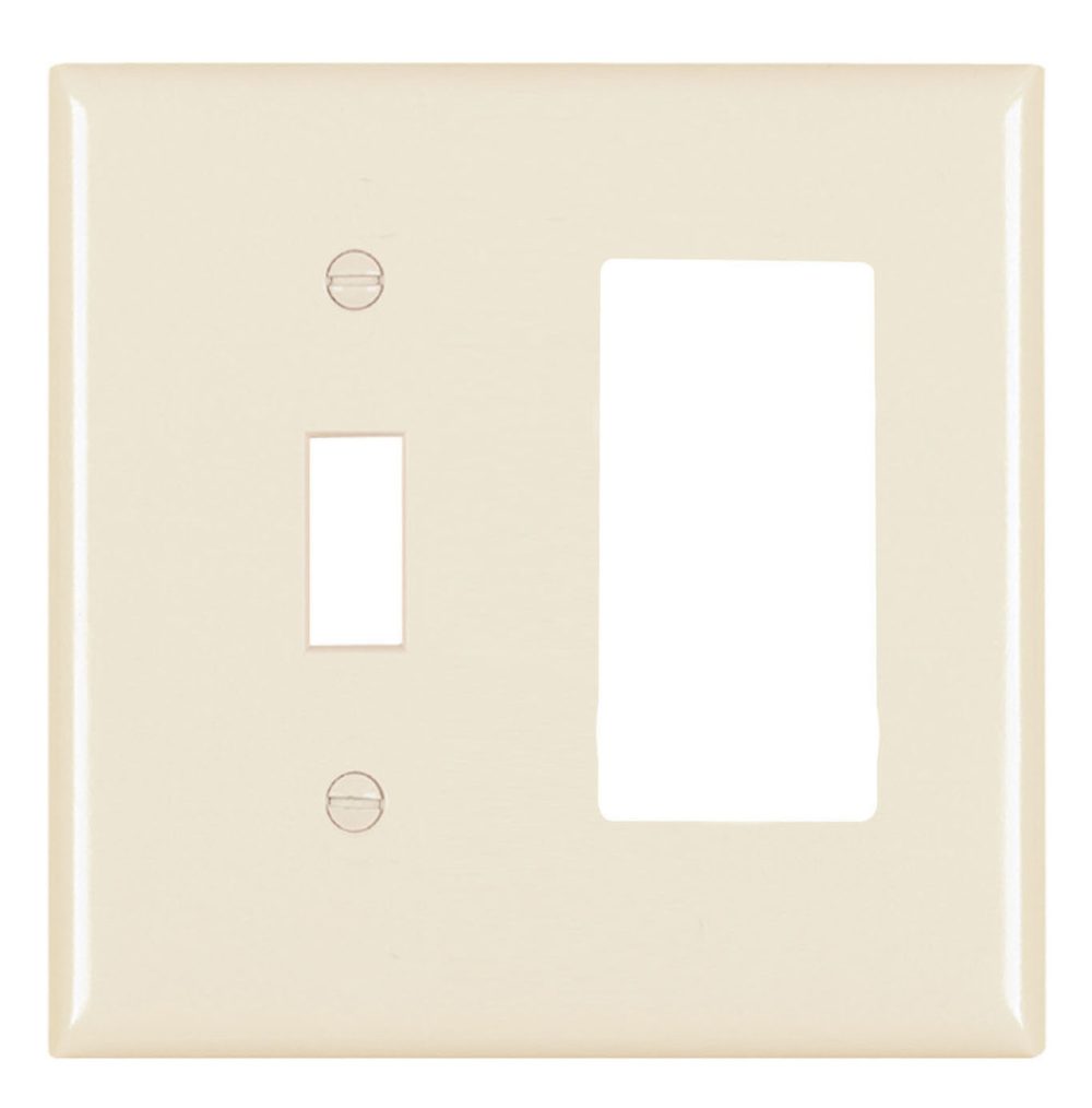 TP18 - Trademaster Wallplate 2G 1 Toggle 1 Duplex - Image 2