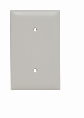 TP14LA - Trademaster Wallplate 1G Blank Strap MT La