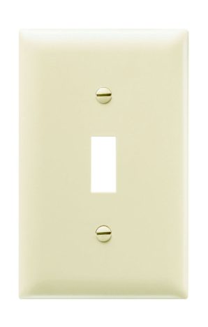 TP1I - Trademaster Wallplate 1G 1 Toggle Iv