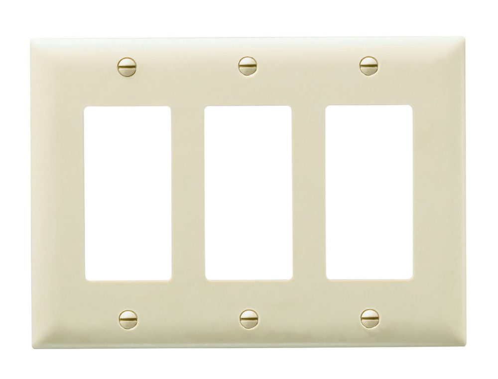 TP263I - Trademaster Wallplate 3G 3 Decor Iv