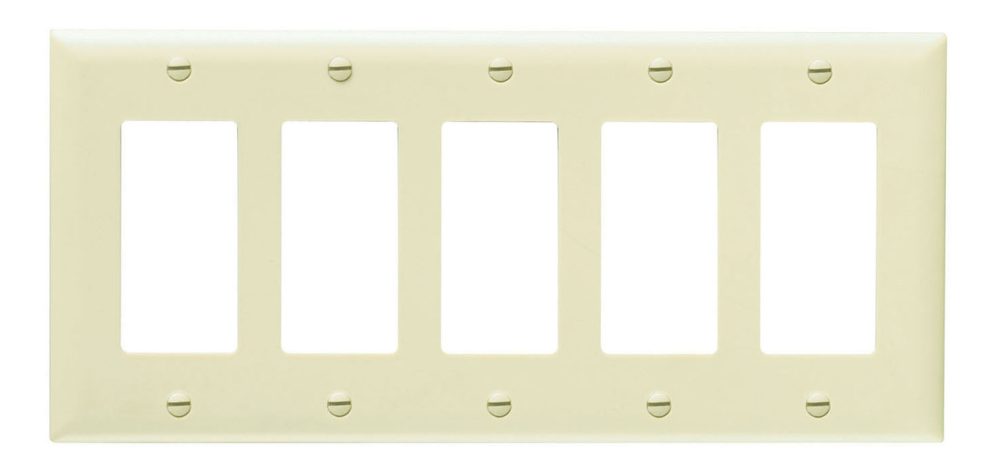 TP265I - Trademaster Wallplate 5G 5 Decor Iv