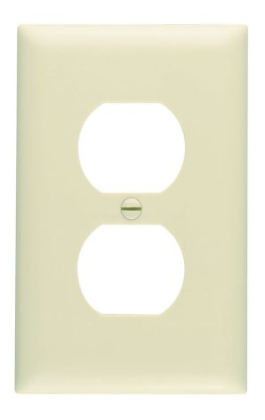 TP8I - Trademaster Wallplate 1G 1 Duplex Iv