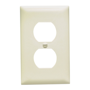 TP8LA - Trademaster Wallplate 1G 1 Duplex La