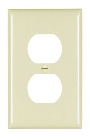 TPJ8LA - Trademaster Wallplate Jumbo 1G Duplex La