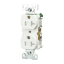 TR1107W - Recp TR Deco Duplex 15A 125V 2P3W WH