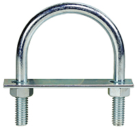 U200 - 5/16''-18 X 2'' U-Bolt W/ Strap & Hex Nuts